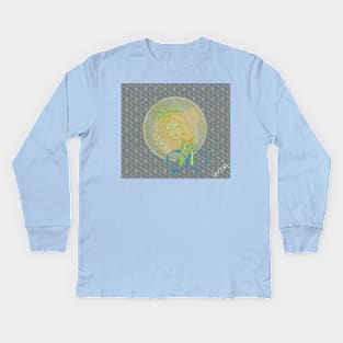 Angel child dolphins Kids Long Sleeve T-Shirt